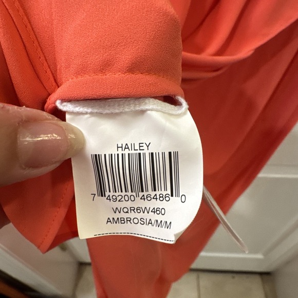 BCBG MaxAzria Asymmetrical Layer Drape Tail Hailey Dress  Size M Y2K - Picture 5 of 8